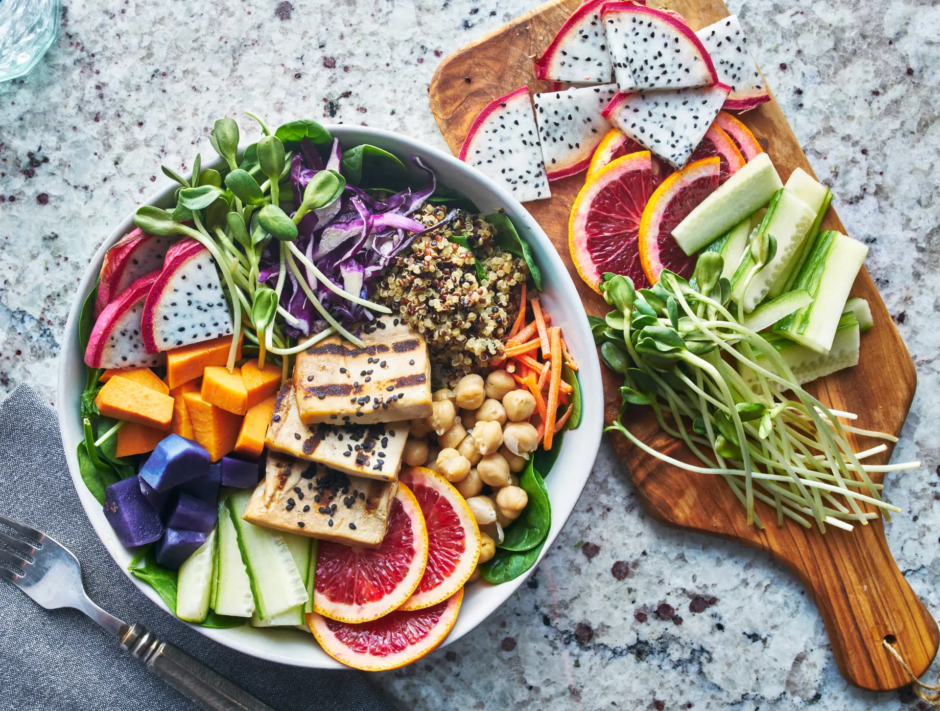 Nourish with whole foods